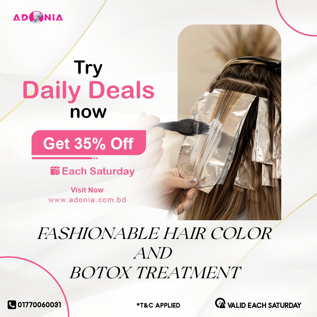Saturday Hair Color & Botox Deal – Get 35% Off